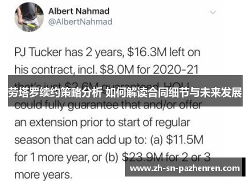 劳塔罗续约策略分析 如何解读合同细节与未来发展 劳塔罗续约策略分析 如何解读合同细节与未来发展