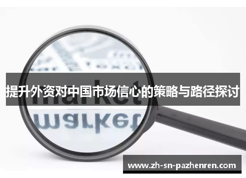 提升外资对中国市场信心的策略与路径探讨 提升外资对中国市场信心的策略与路径探讨