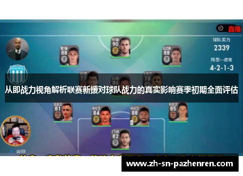 从即战力视角解析联赛新援对球队战力的真实影响赛季初期全面评估 从即战力视角解析联赛新援对球队战力的真实影响赛季初期全面评估